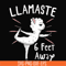 TD2907205-Llamaste 6 feet away svg, png, dxf, eps digital file TD2907205.jpg