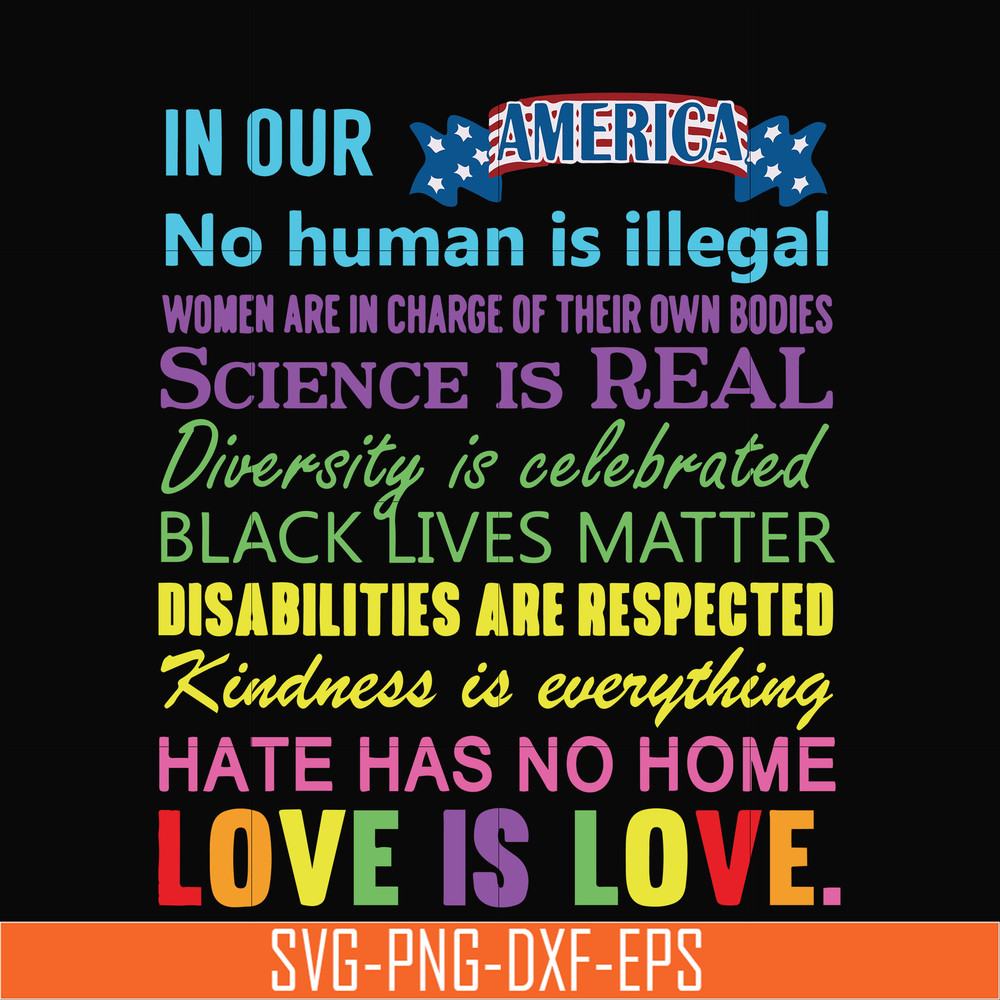 TD2907207-Love is love black lives matter svg, png, dxf, eps digital file TD2907207.jpg