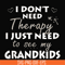TD31072015-I dont need therapy i just need to see my grandkids svg, png, dxf, eps digital file TD31072015.jpg