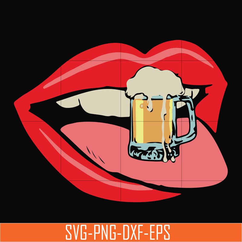TD3107203-Lip & beer svg, png, dxf, eps digital file TD3107203.jpg