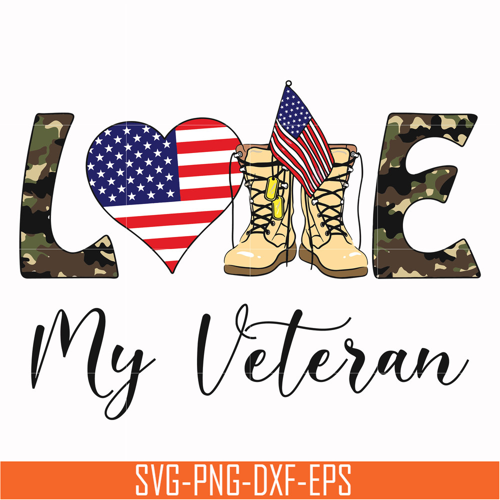 TD38-Love my veteran american svg, png, dxf, eps, digital file TD38.jpg