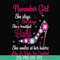 BD0047-November girl she slays, she prays she's beautiful bold she smiles at her haters like a boss in control svg, birthday svg, png, dxf, eps digital file BD0
