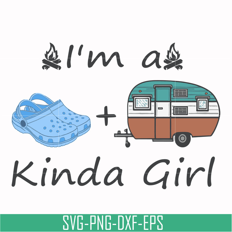 CMP073-I am a kinda girl svg, png, dxf, eps digital file CMP073.jpg