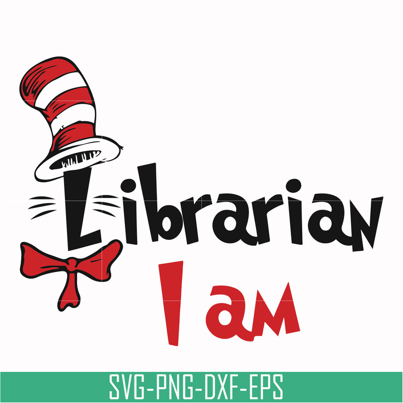 DR000132-Librarian I am svg, png, dxf, eps file DR000132.jpg