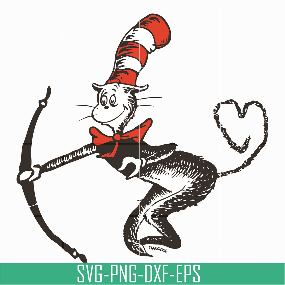 DR05012119-The cat in the hat by dr seuss svg, dr svg, png, dxf, eps file DR05012119.jpg
