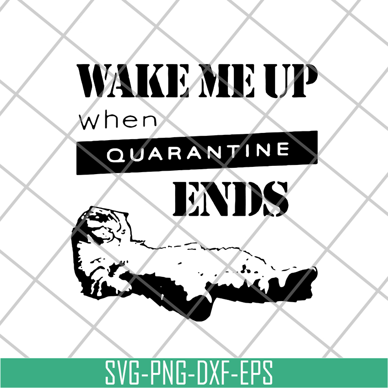 FN14062107-Wake me up when quarantine svg, png, dxf, eps digital file FN14062107.jpg