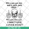 FN14062117- With A Fuck Here And A Fuck svg, png, dxf, eps digital file FN14062117.jpg