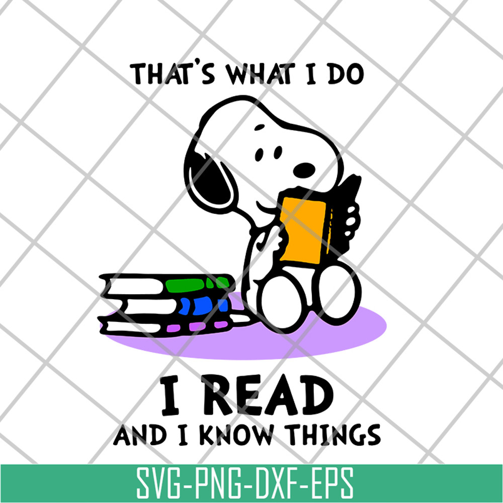 FN15062108-That’s what i do, I read and i know things svg, png, dxf, eps digital file FN15062108.jpg