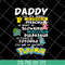 FTD06052134-Daddy you are as trong as pikachu svg, png, dxf, eps digital file FTD0605213.jpg