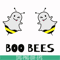 HLW0009-BOO BEES, halloween svg, png, dxf, eps digital file HLW0009.jpg