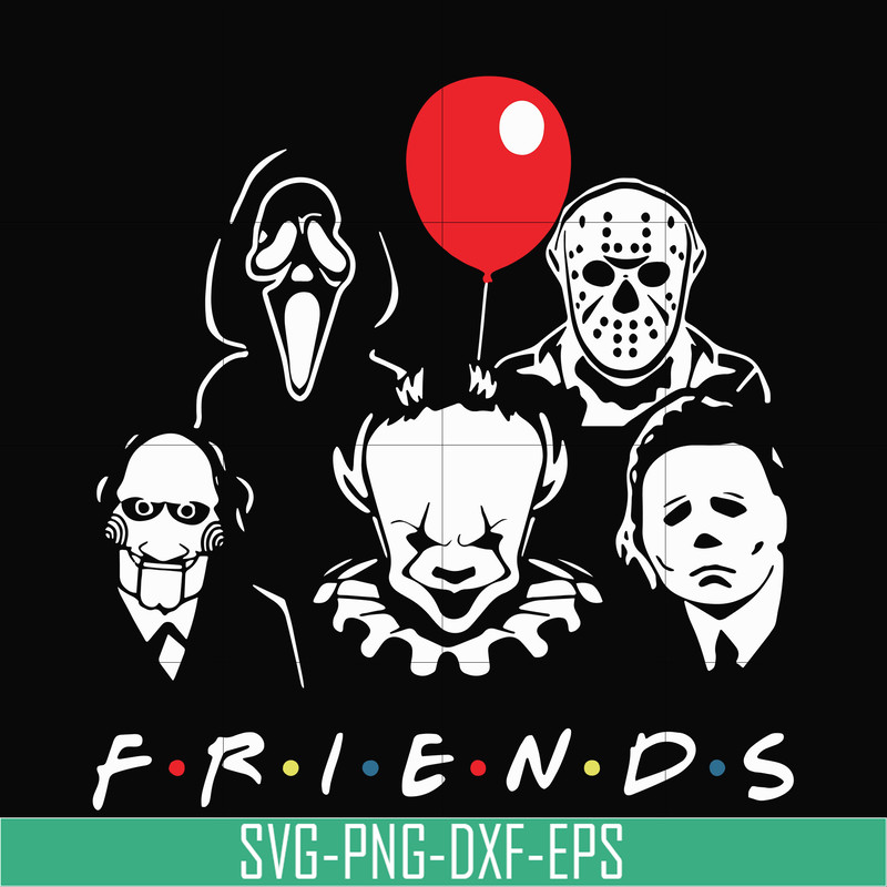 HLW0082-Friends svg, png, dxf, eps digital file HLW0082.jpg