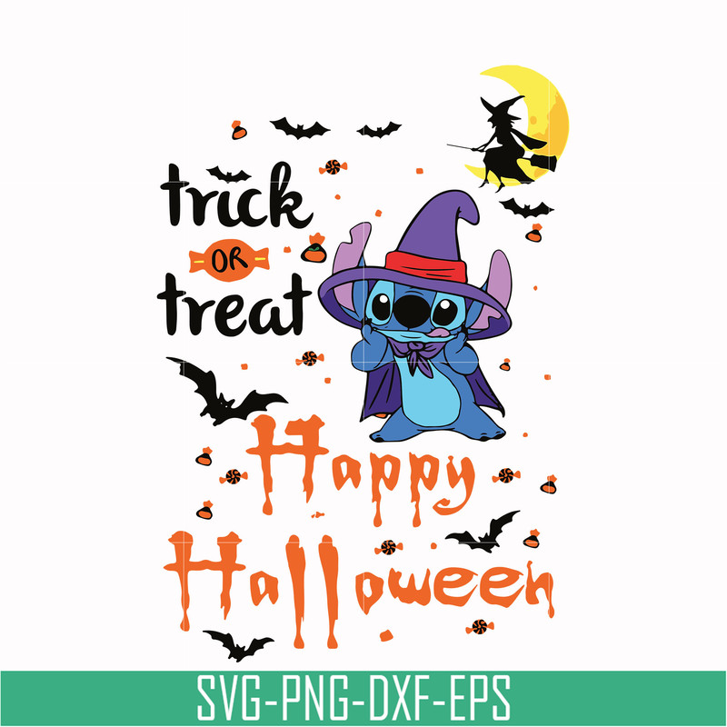 HLW1707205-Trick or treat svg, happy halloween svg, png, dxf, eps digital file HLW1707205.jpg