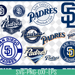 san diego padres bundle svg, san diego padres svg, padres svg, padres svg for cut, png, dxf, eps digital file mbl3001212