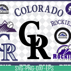 colorado rockies bundle svg,colorado rockies svg, rockies svg, rockies svg for cut, png, dxf, eps digital file mbl300121