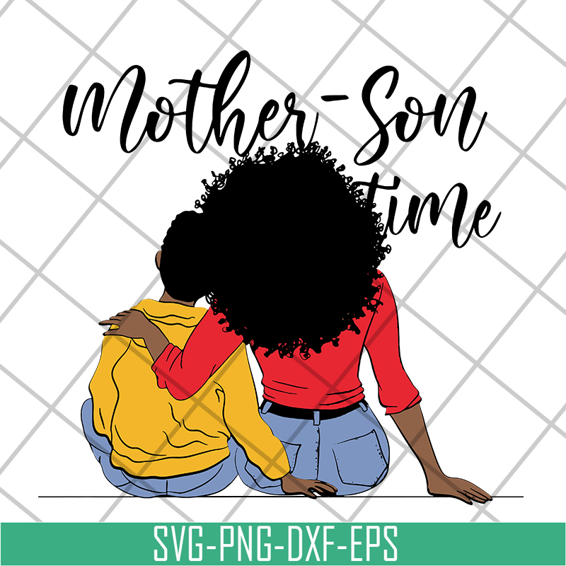 MTD05042115-Mother son time svg, Mother's day svg, eps, png, dxf digital file MTD05042115.jpg