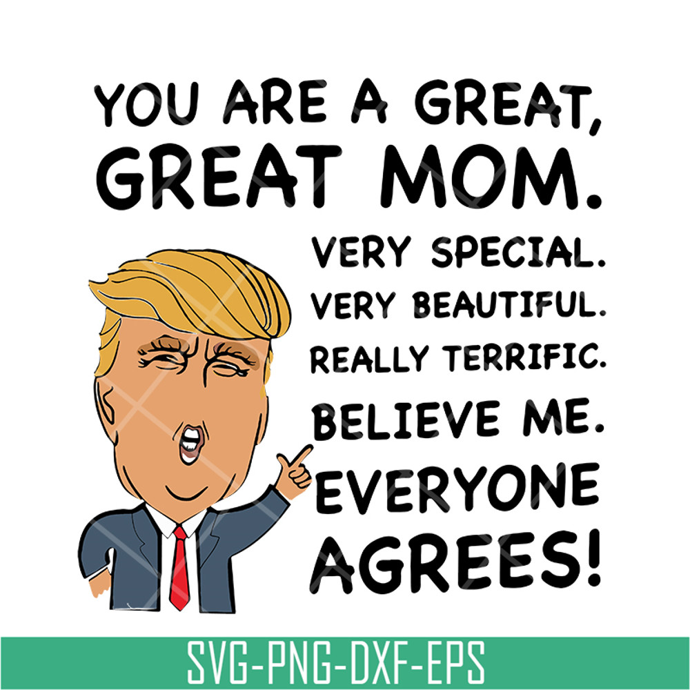 MTD05042119-You are a great, Great mom svg, Mother's day svg, eps, png, dxf digital file MTD05042119.jpg