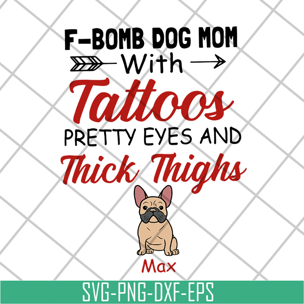 MTD10042106-f bomb dog mom svg, Mother's day svg, eps, png, dxf digital file MTD10042106.jpg