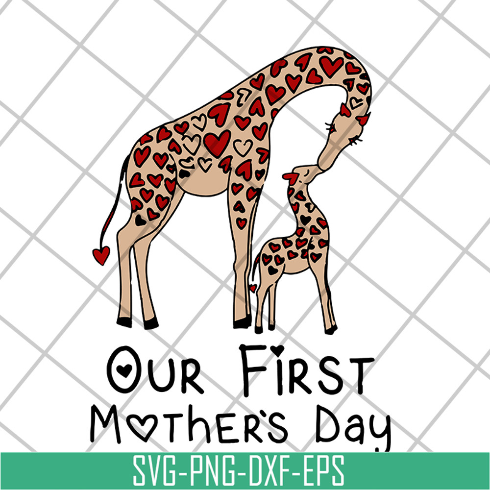 MTD15042106-Our first mothers day svg, Mother's day svg, eps, png, dxf digital file MTD15042106.jpg