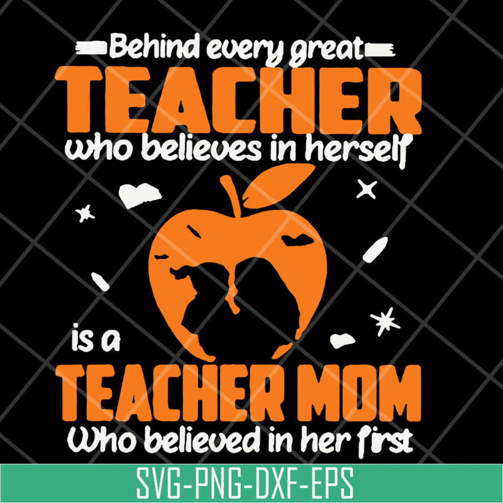 MTD15042109-Teacher mom svg, Mother's day svg, eps, png, dxf digital file MTD15042109.jpg