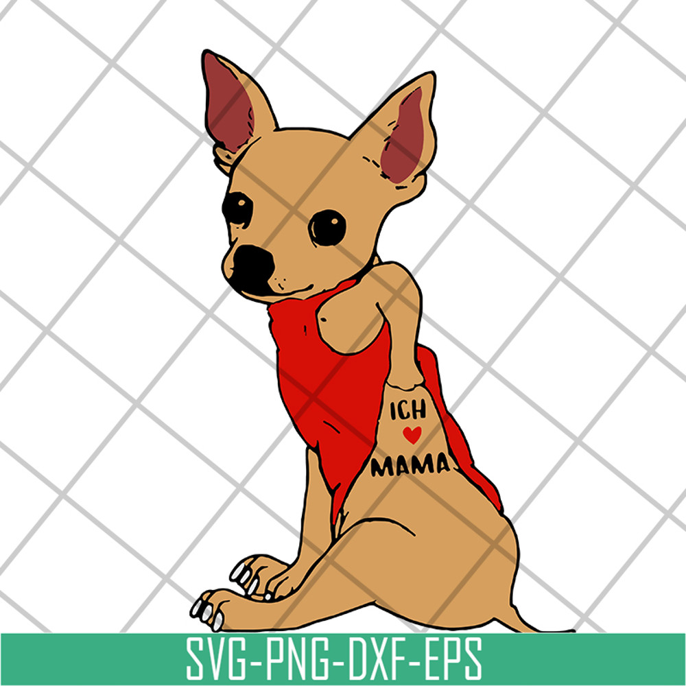 MTD15042115-Dog chihuahua love mama svg, Mother's day svg, eps, png, dxf digital file MTD15042115.jpg