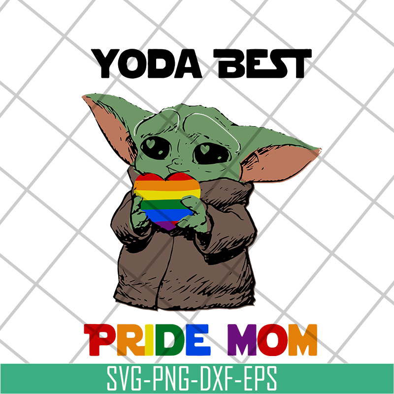 MTD16042103-Yoda best pride mom svg, Mother's day svg, eps, png, dxf digital file MTD16042103.jpg