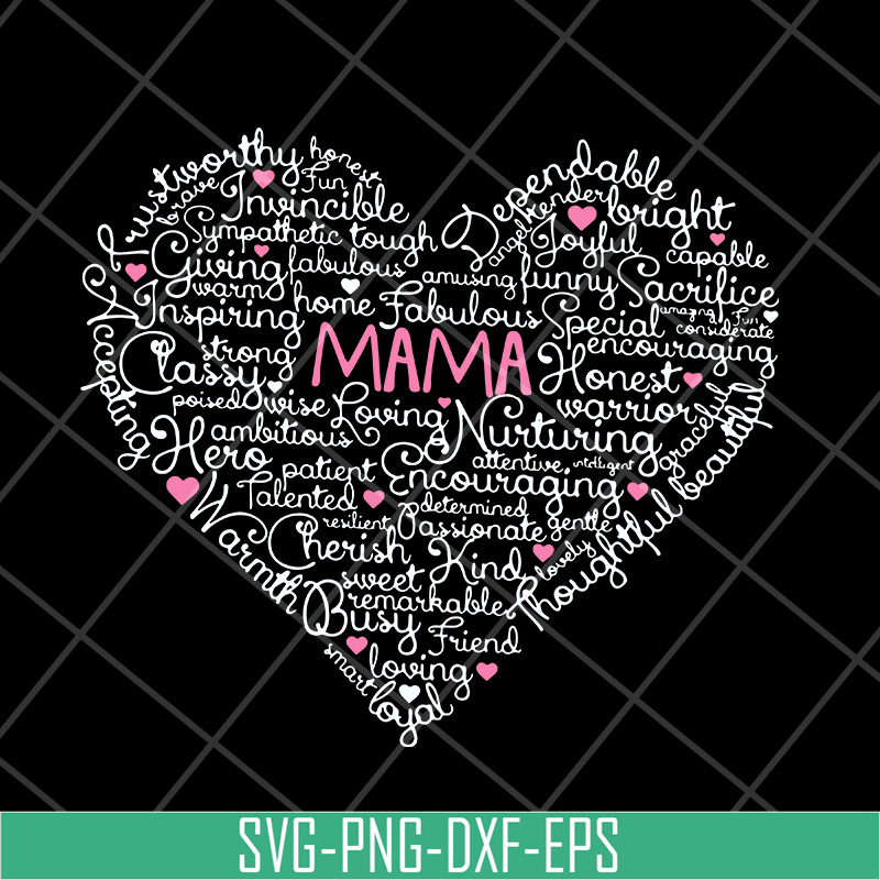 MTD16042149-Mama heart svg, Mother's day svg, eps, png, dxf digital file MTD16042149.jpg