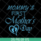 MTD20042101-Mommy is first mothers day svg, Mother's day svg, eps, png, dxf digital file MTD20042101.jpg