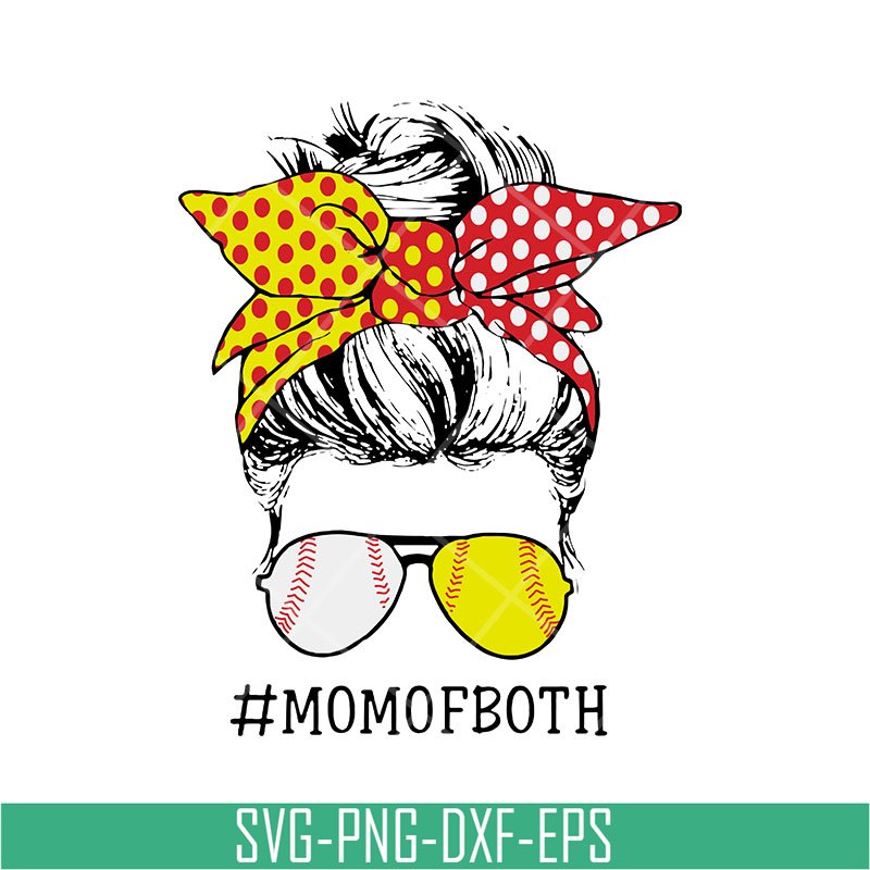 MTD23042149-Womens mom of both messy bun svg, Mother's day svg, eps, png, dxf digital file MTD23042149.jpg