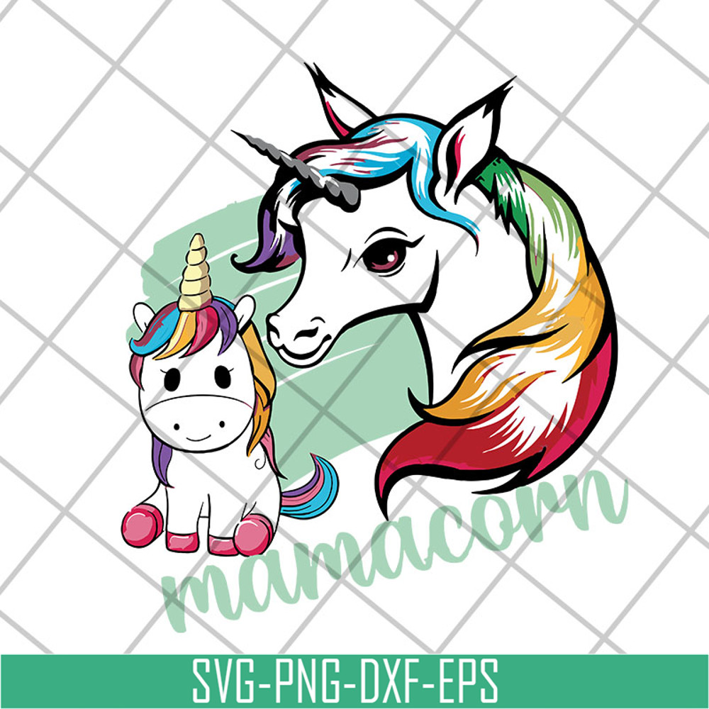 MTD27042116-Mamacorn svg, Mother's day svg, eps, png, dxf digital file MTD27042116.jpg