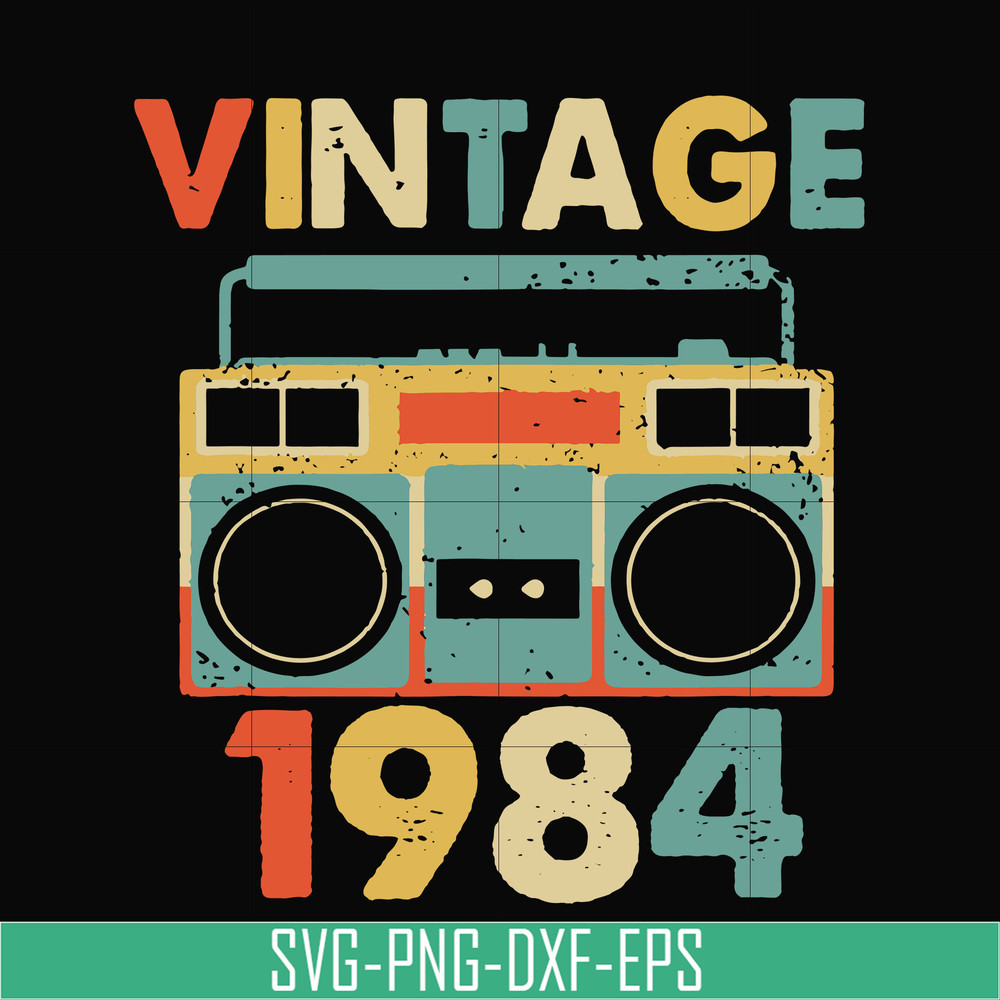 NBD0026-Vintage November 1984 svg, png, dxf, eps digital file NBD0026.jpg