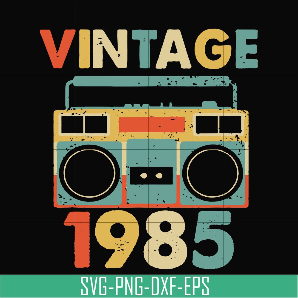NBD0027-Vintage November 1985 svg, png, dxf, eps digital file NBD0027.jpg