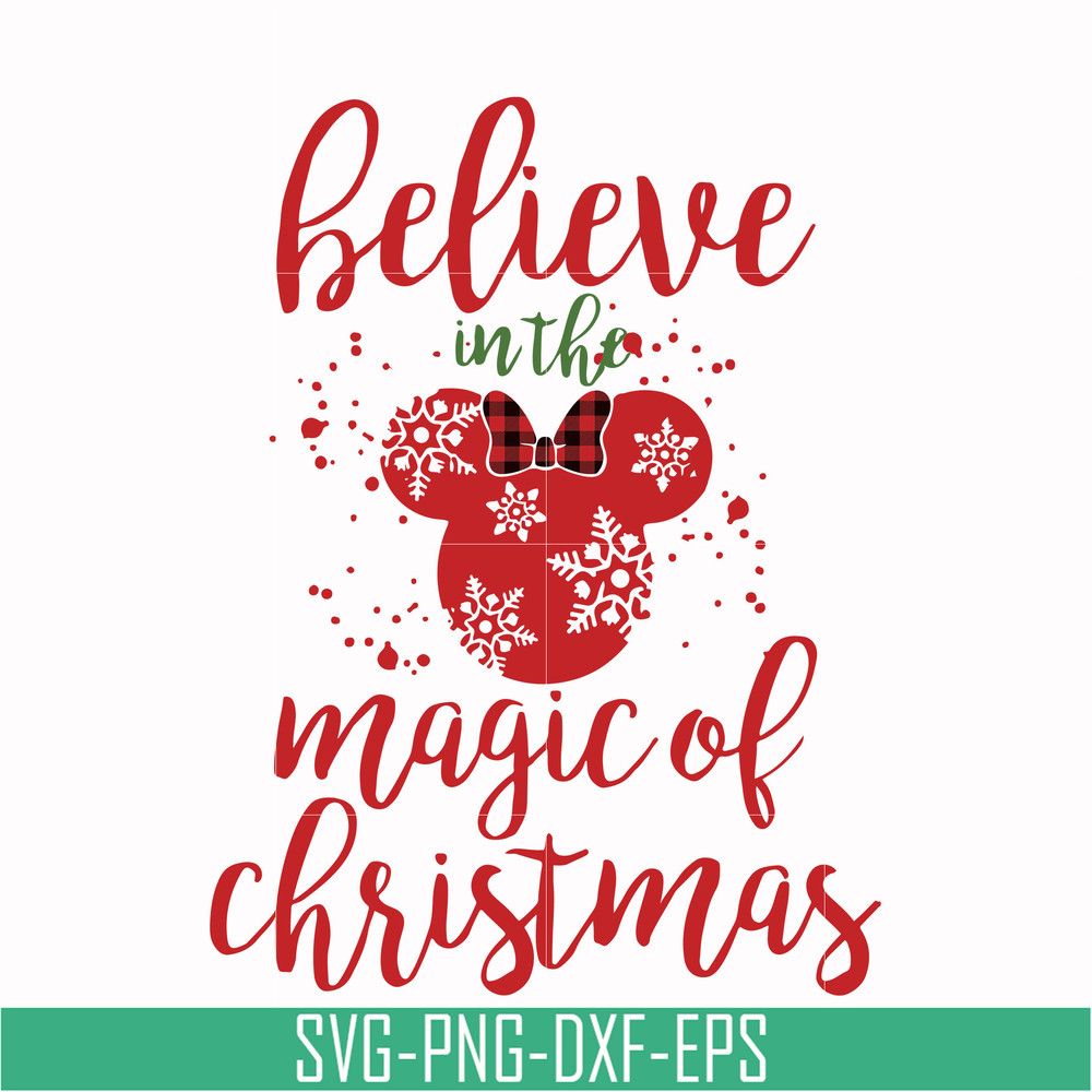NCRM0175-Believe in the magic of christmas svg, png, dxf, eps digital file NCRM0175.jpg