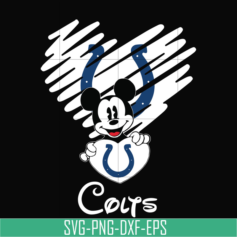 NNFL0037-Colts heart svg, png, dxf, eps digital file NNFL0037.jpg