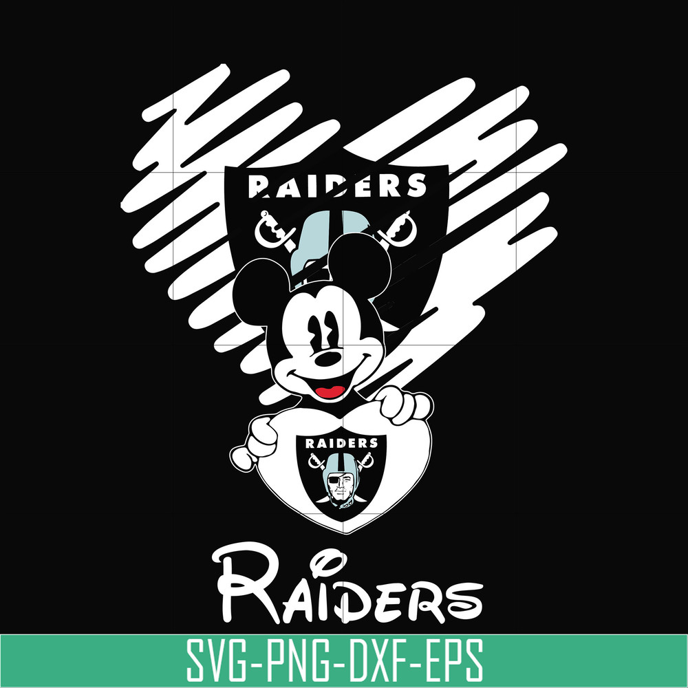 NNFL0048-Raiders heart svg, png, dxf, eps digital file NNFL0048.jpg