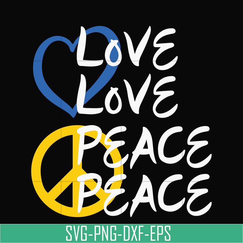 OTH0021-Love peace svg, png, dxf, eps digital file OTH0021.jpg