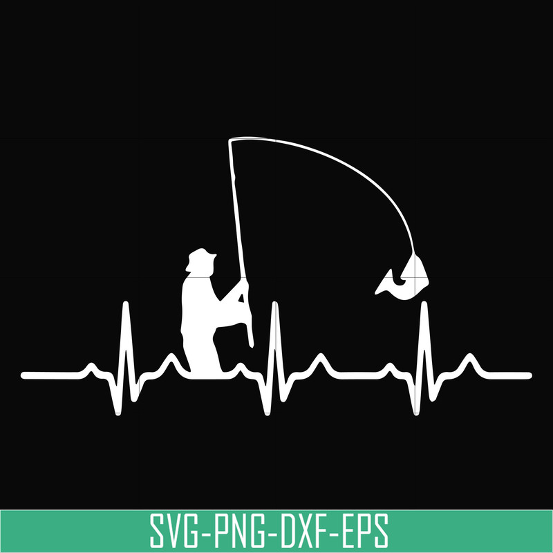 OTH0080-Beat heart fishing svg, png, dxf, eps digital file OTH0080.jpg