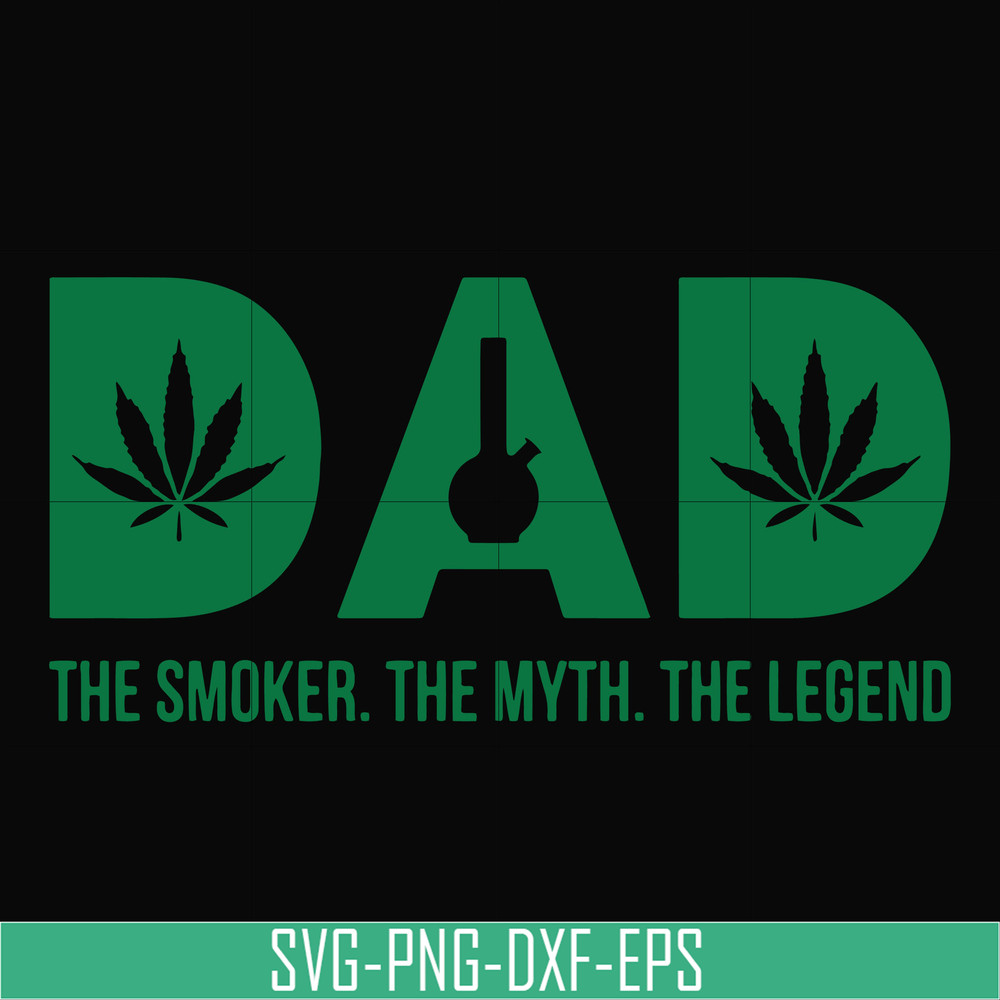 TD0172-dad the smoker the myth, the legend svg, png, dxf, eps digital file TD0172.jpg