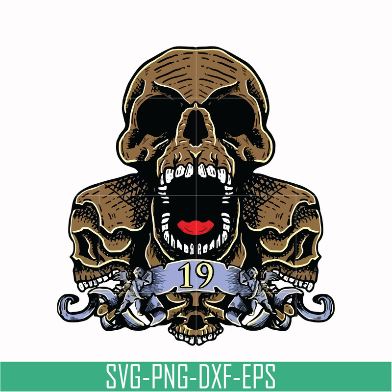 TD121-Skull 19 svg, png, dxf, eps digital file TD121.jpg