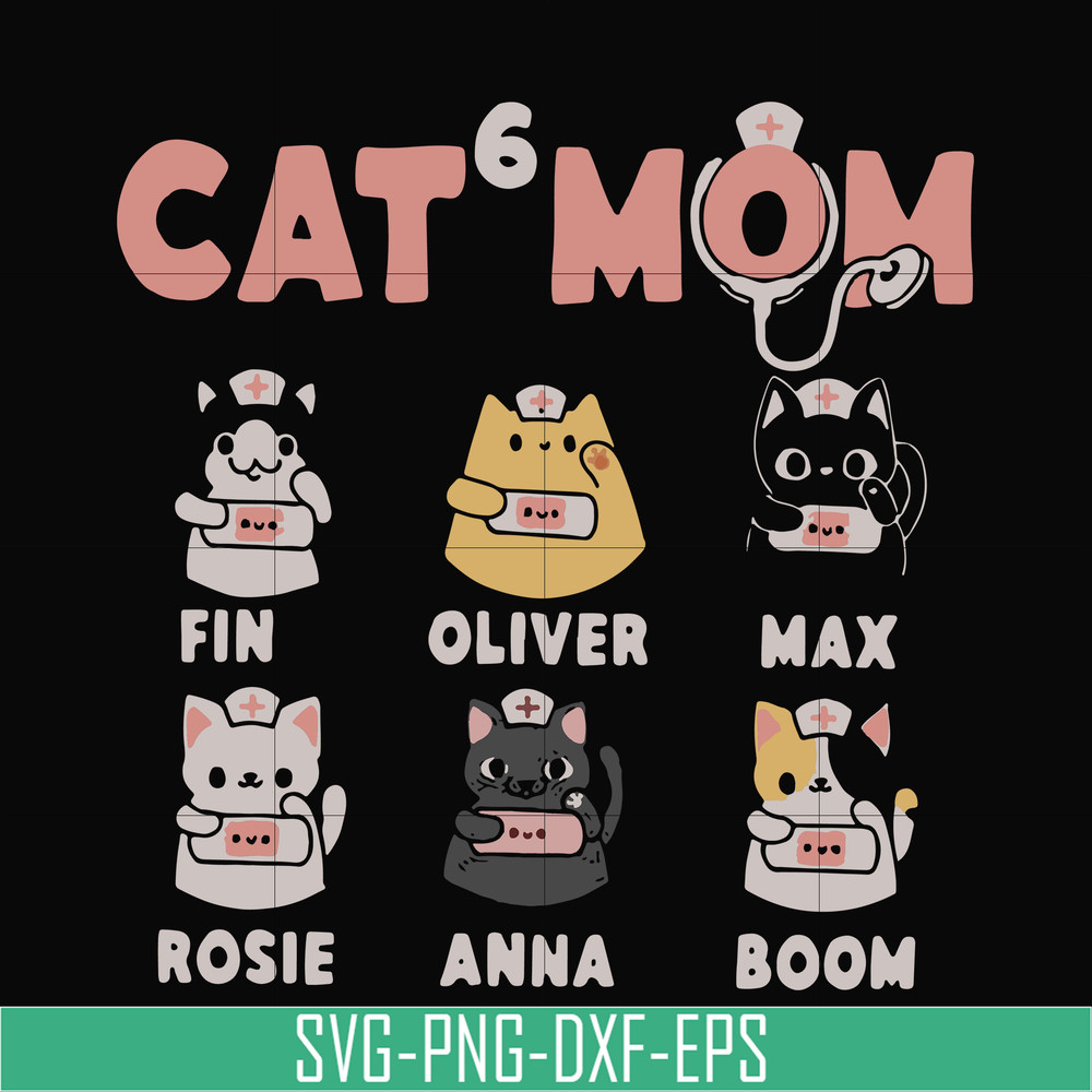 TD85-cat mom svg, png, dxf, eps digital file TD85.jpg