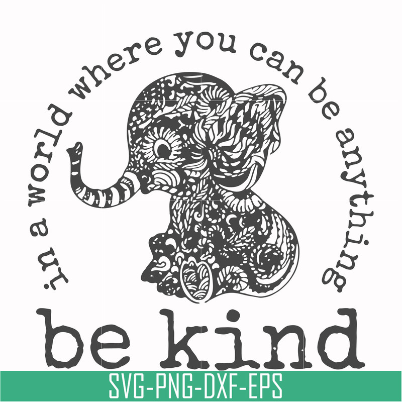 TD95-Be kind svg, png, dxf, eps digital file TD95.jpg