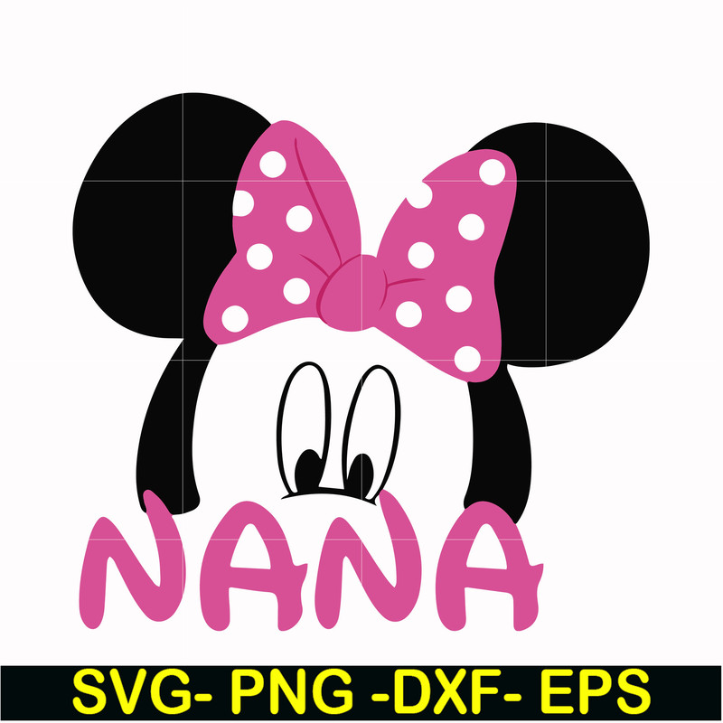 FN0001005-Nana svg, png, dxf, eps file FN0001005.jpg