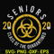 FN0001020-2020 seniors class of the quarantined svg, png, dxf, eps file FN0001020.jpg
