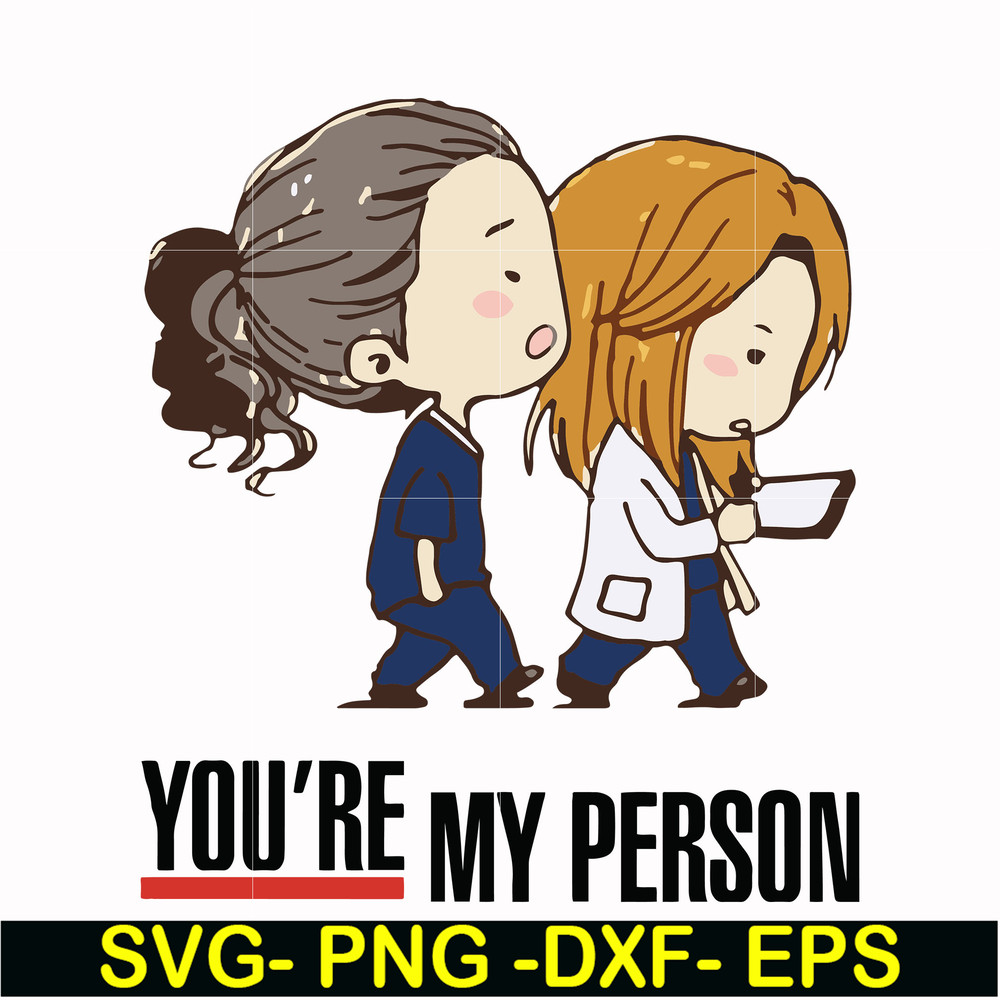 FN000144-You're my person svg, png, dxf, eps file FN000144.jpg