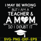 FN000163-I may be wrong but I am a teacher & a mom so I doubt it svg, png, dxf, eps file FN000163.jpg
