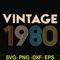 FN000283-Vintage 1980 svg, png, dxf, eps file FN000283.jpg