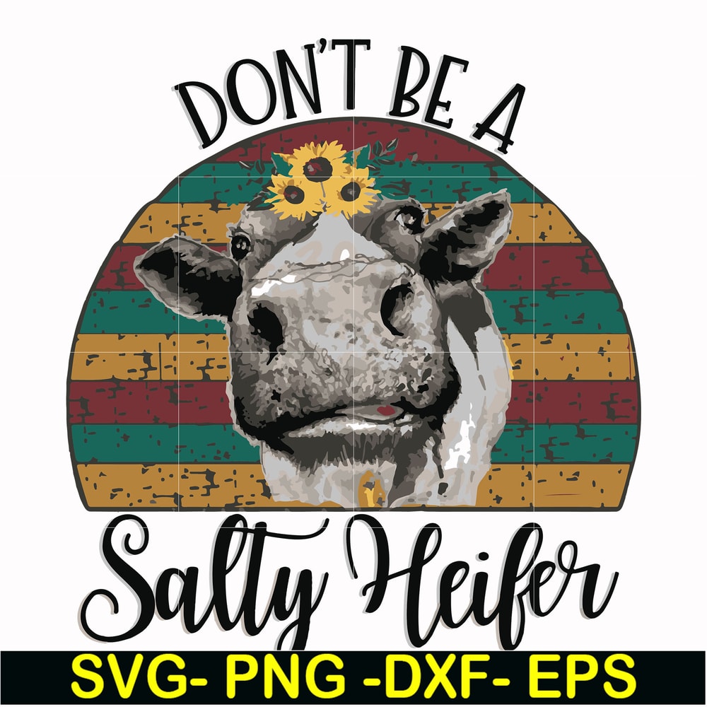 FN000372-Don't be a sally Heifer svg, png, dxf, eps file FN000372.jpg