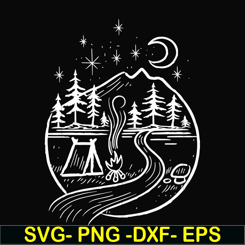 FN00049-Camping svg, png, dxf, eps file FN00049.jpg