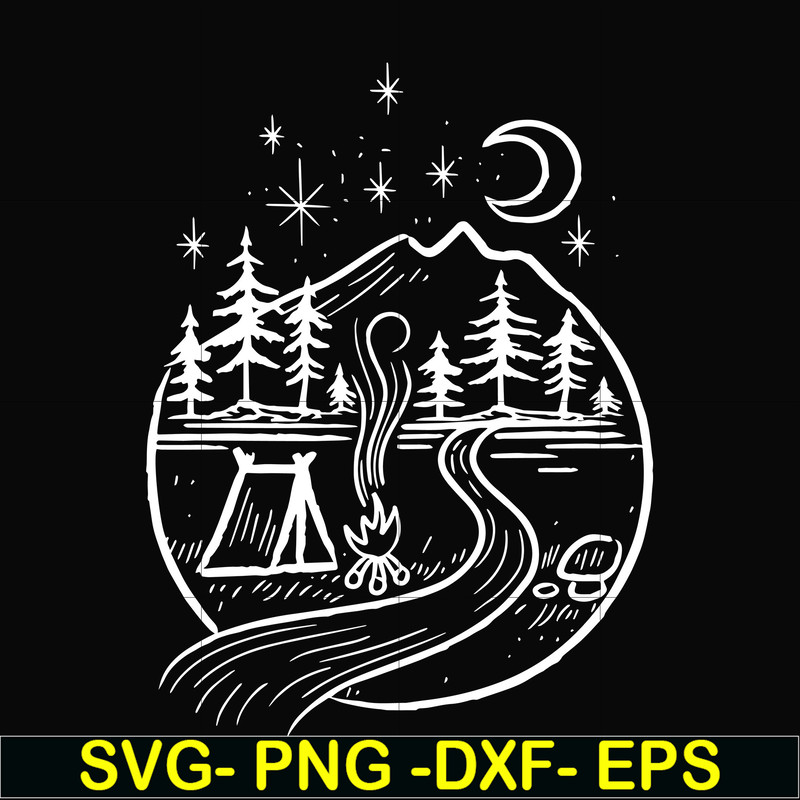 FN00049-Camping svg, png, dxf, eps file FN00049.jpg