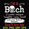 FN000536-I'm a bitch beautiful intelligent thoughtful caring honest with a low bullshit don't try me svg, png, dxf, eps file FN000536.jpg