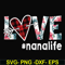 FN000537-Love #nanalife svg, png, dxf, eps file FN000537.jpg
